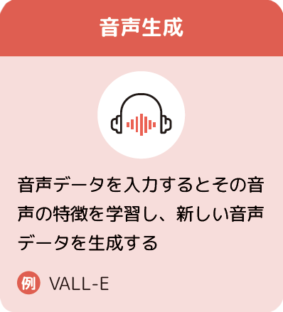 音声生成