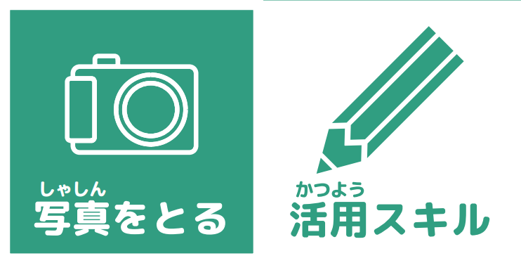 写真を撮る　活用スキル