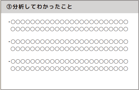 分析してわかったこと
